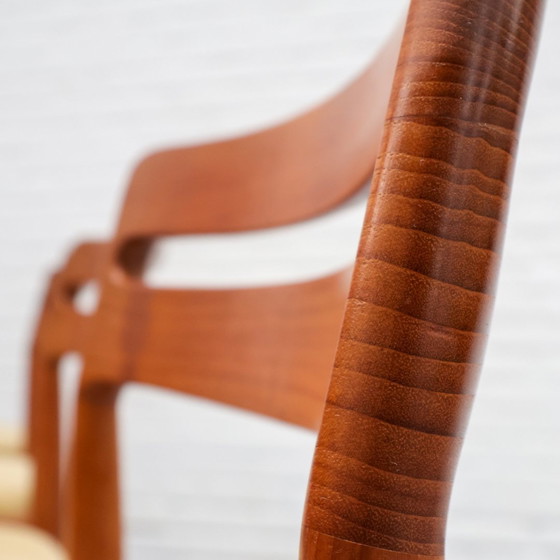 Image 1 of Sillas de comedor de diseño danés Bramin, años 60