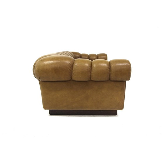 Image 1 of Vintage leather sofa, Sweden 1990