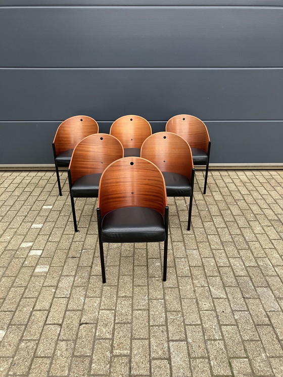 Image 1 of 6X Original Aleph Driade Costes Chairs Philippe Starck