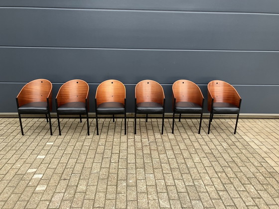 Image 1 of 6X Original Aleph Driade Costes Chairs Philippe Starck