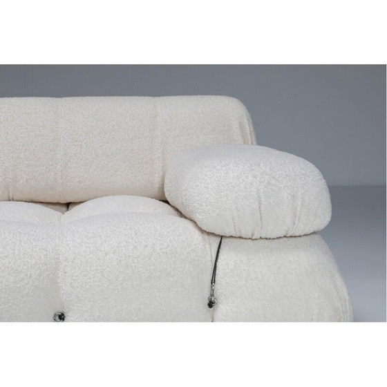 Image 1 of Vintage Camaleonda sofa in boucle wool by Mario Bellini, 1972