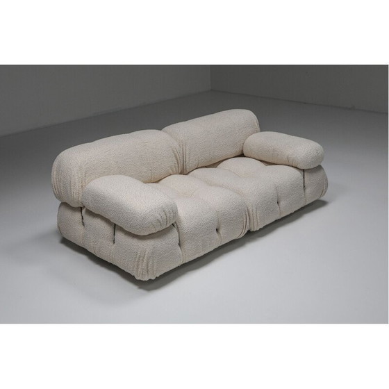 Image 1 of Vintage Camaleonda sofa in boucle wool by Mario Bellini, 1972