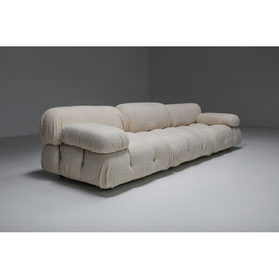Image 1 of Vintage Camaleonda sofa in boucle wool by Mario Bellini, 1972