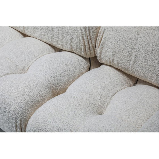 Image 1 of Vintage Camaleonda sofa in boucle wool by Mario Bellini, 1972