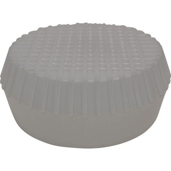 Image 1 of Lampada da soffitto vintage in metallo e vetro, Cecoslovacchia 1970