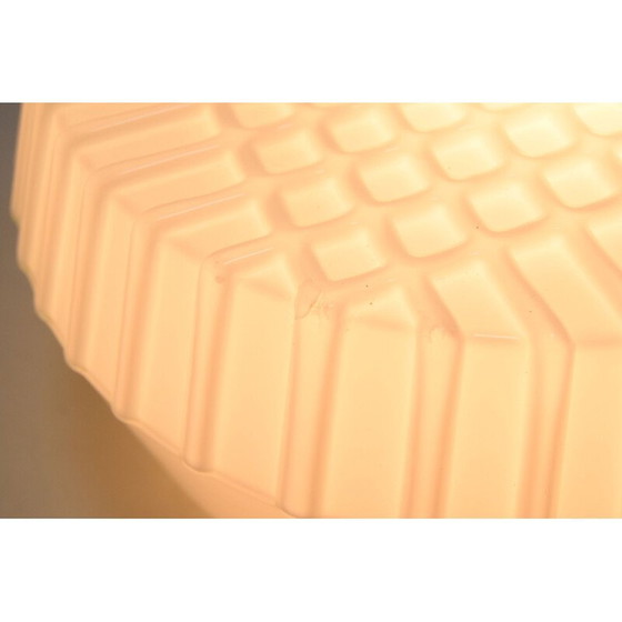 Image 1 of Lampada da soffitto vintage in metallo e vetro, Cecoslovacchia 1970