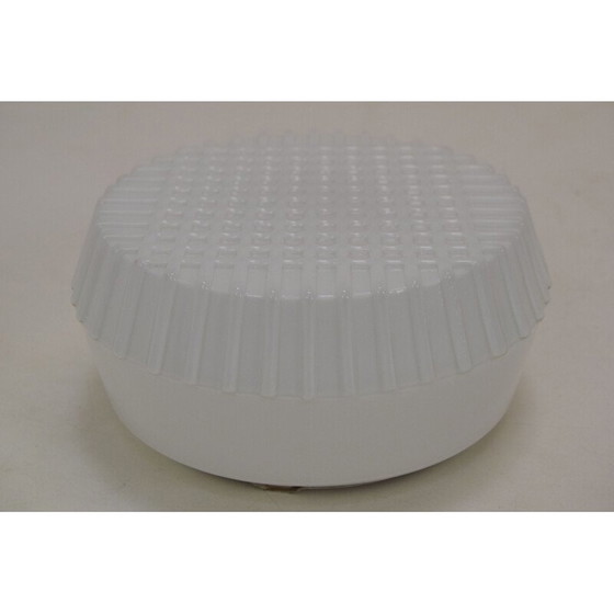 Image 1 of Lampada da soffitto vintage in metallo e vetro, Cecoslovacchia 1970