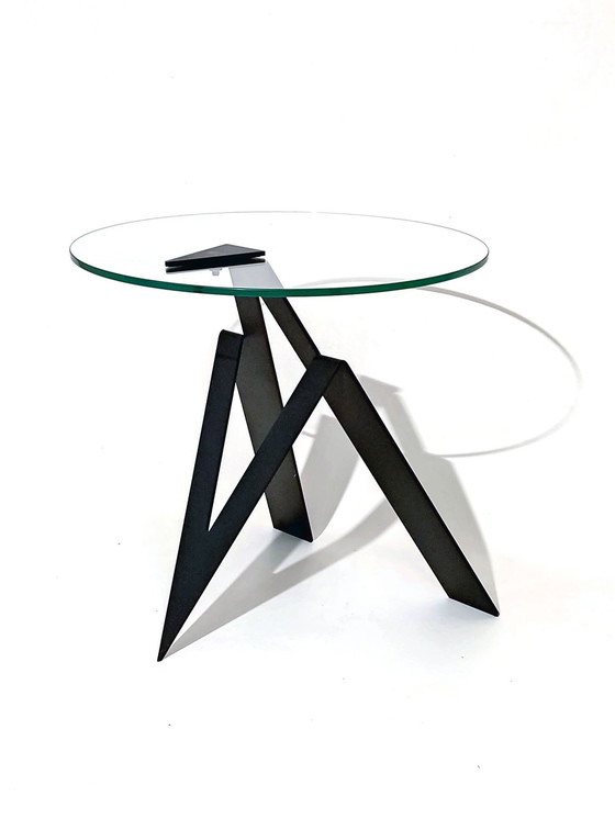 Image 1 of Side Table Post Modern Design