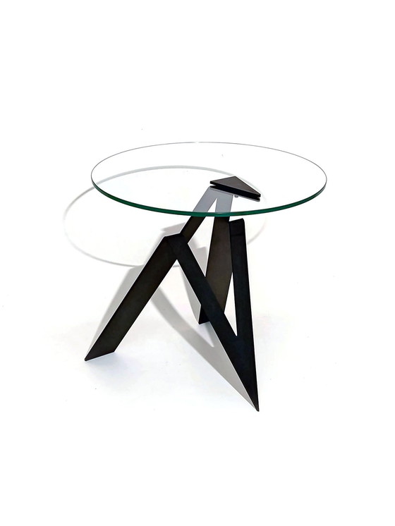 Image 1 of Side Table Post Modern Design