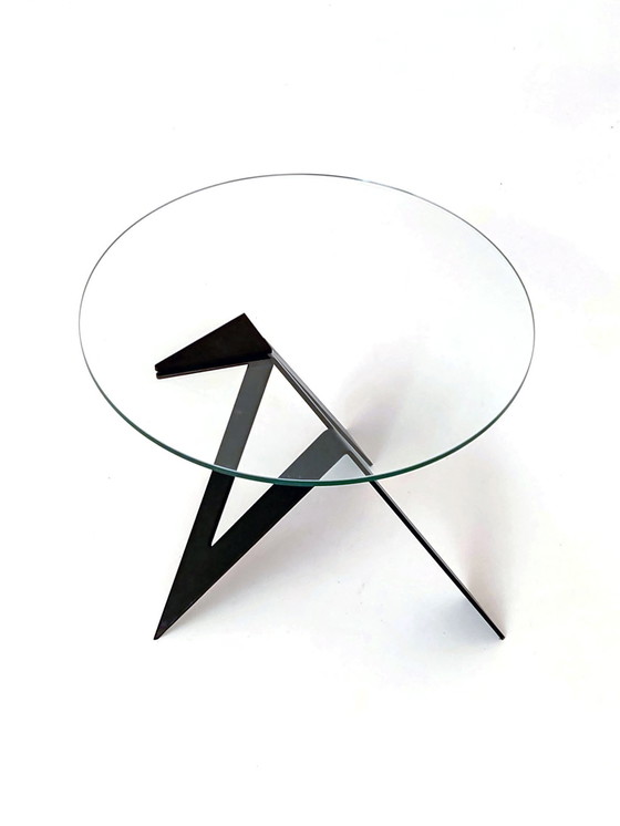 Image 1 of Side Table Post Modern Design