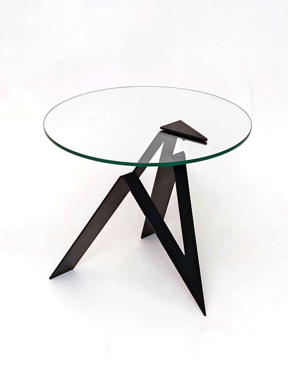 Image 1 of Side Table Post Modern Design