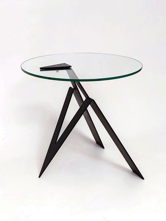 Image 1 of Side Table Post Modern Design