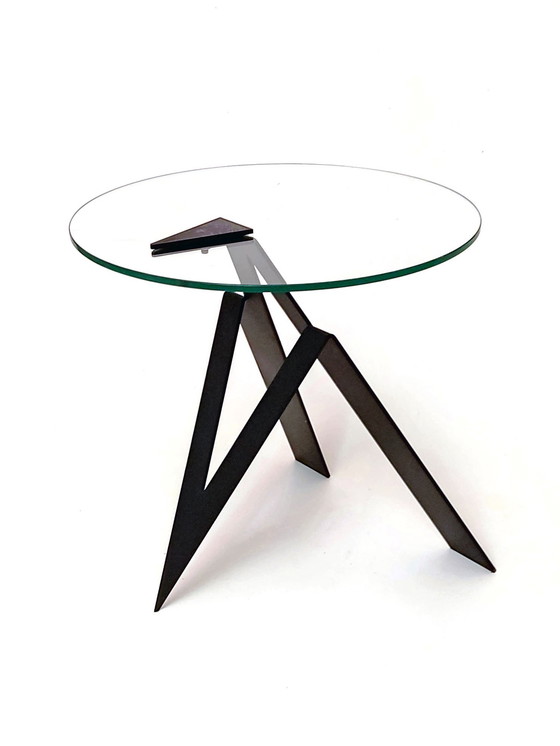 Image 1 of Side Table Post Modern Design