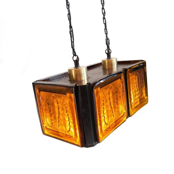 Image 1 of Lampe suspendue par Erik Höglund pour Kosta Boda, 1960s