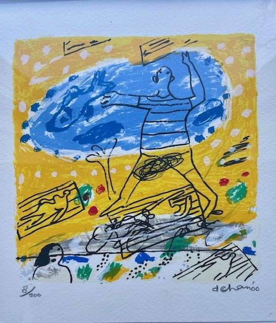 Image 1 of Dominique Chan - 'Untitled' (2000) Screen print