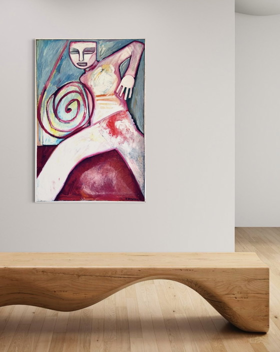 Image 1 of Patricia Pelsener ( 1956 ) Gigantic Abstract Painting Quality