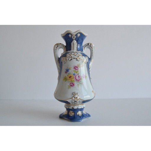 Jarrón de porcelana vintage de Royal Dux, 1960