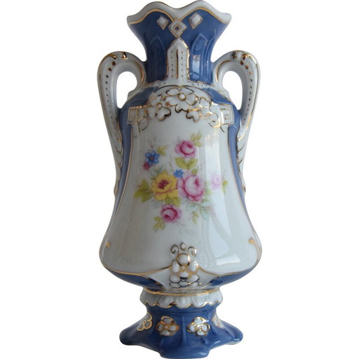 Jarrón de porcelana vintage de Royal Dux, 1960