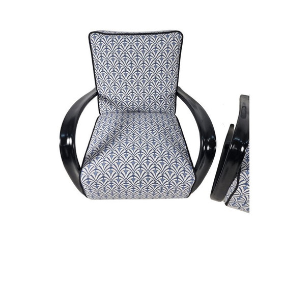 Image 1 of Pair of vintage armchairs H 269 by Jindřich Halabala for Up Závody, Czechoslovakia 1940