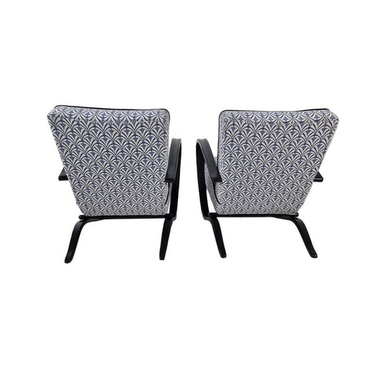 Image 1 of Pair of vintage armchairs H 269 by Jindřich Halabala for Up Závody, Czechoslovakia 1940
