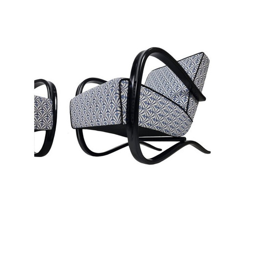 Image 1 of Pair of vintage armchairs H 269 by Jindřich Halabala for Up Závody, Czechoslovakia 1940