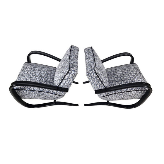 Image 1 of Pair of vintage armchairs H 269 by Jindřich Halabala for Up Závody, Czechoslovakia 1940
