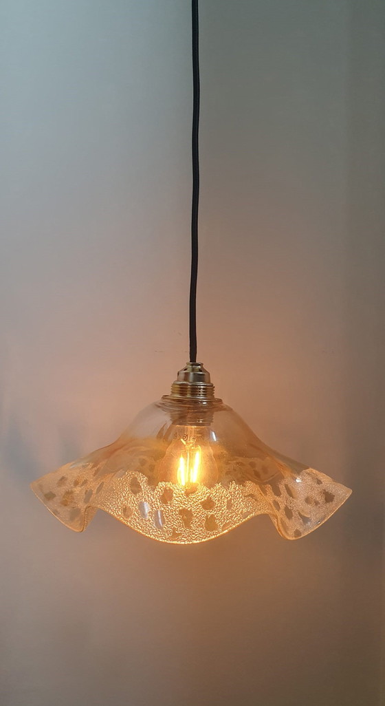 Image 1 of Lampe suspendue ballerine en verre