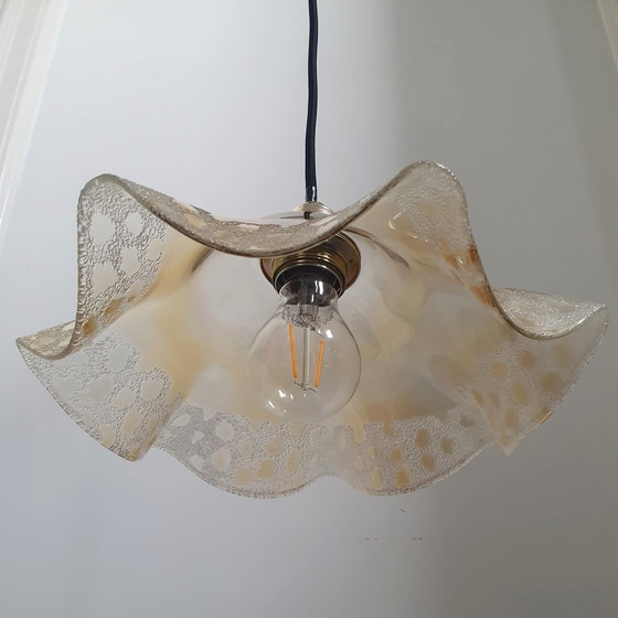 Image 1 of Lampe suspendue ballerine en verre