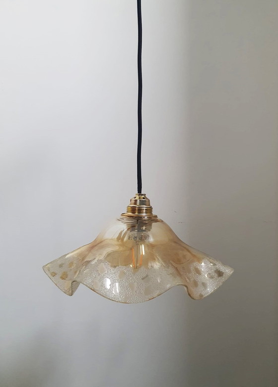 Image 1 of Lampe suspendue ballerine en verre