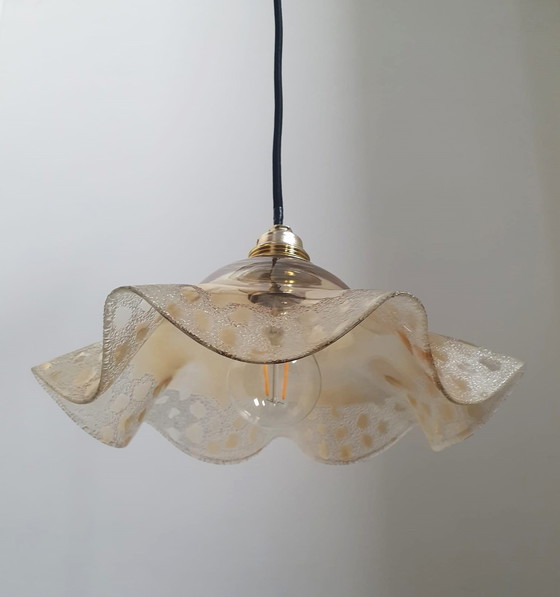 Image 1 of Lampe suspendue ballerine en verre