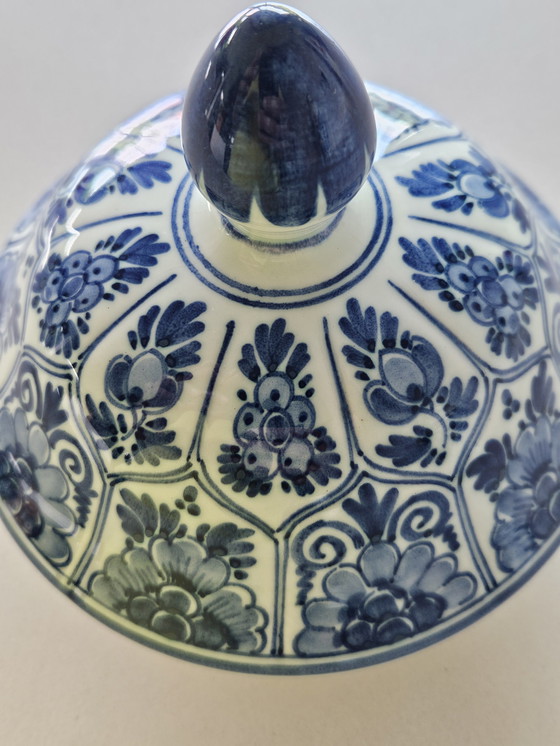 Image 1 of Le vase antique Paon de Delft