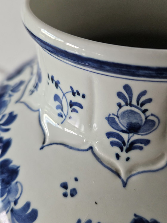 Image 1 of Le vase antique Paon de Delft