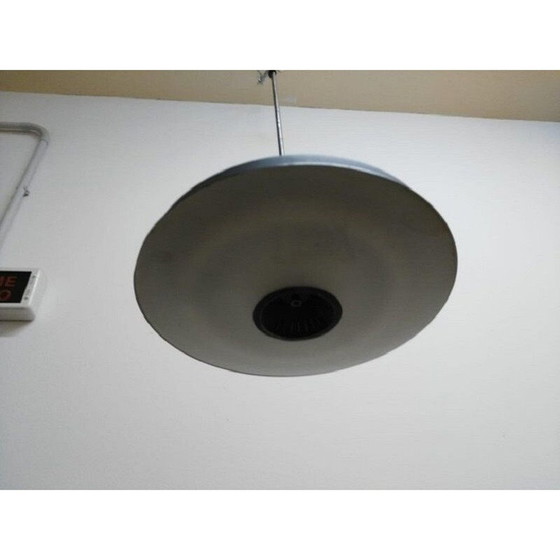 Image 1 of Pair of vintage industrial black metal hangers