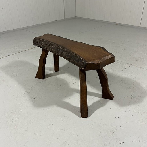 Rectangular Brutalist Plant Table Side Table