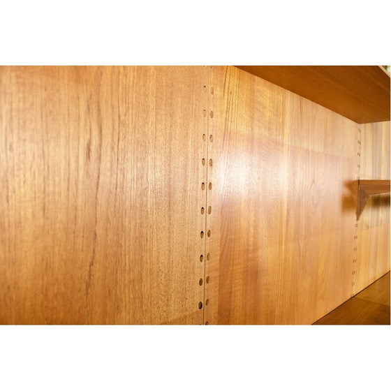 Image 1 of Modular vintage teak wall system by Poul Cadovius for Cado, 1959