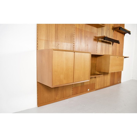 Image 1 of Modular vintage teak wall system by Poul Cadovius for Cado, 1959