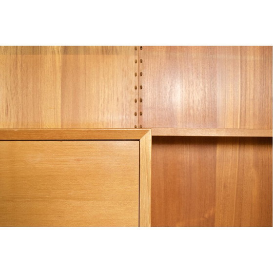 Image 1 of Modular vintage teak wall system by Poul Cadovius for Cado, 1959
