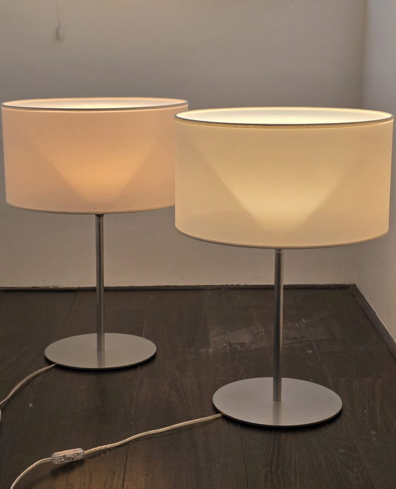 Image 1 of 2x Dutch light Twolight table lamps