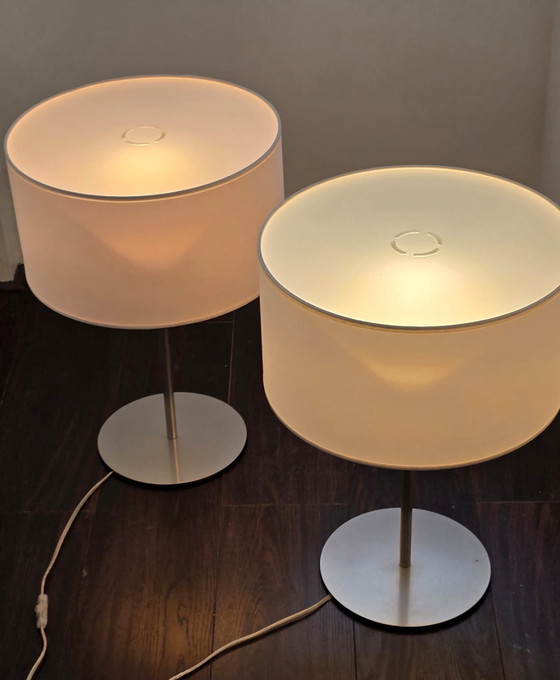 Image 1 of 2x Dutch light Twolight table lamps