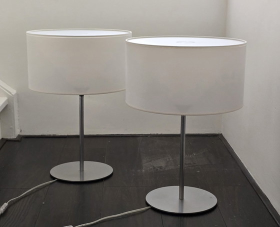 Image 1 of 2x Dutch light Twolight table lamps