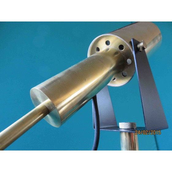Image 1 of Vintage brass desk lamp by Hans Per Jeppesen for Fog and Morup, 1960