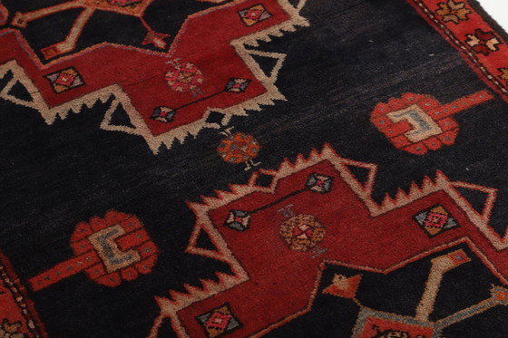 Image 1 of Original hand-knotted Persian carpet Ardebil Old 371 X 100 Cm Top condition