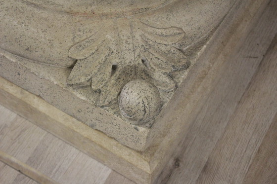 Image 1 of Table basse en verre Vintage Marbre Granit