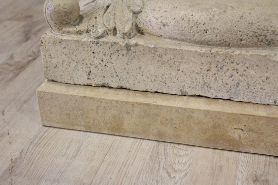 Image 1 of Table basse en verre Vintage Marbre Granit