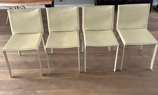 4x Cattelan Italia -Piuma Chairs