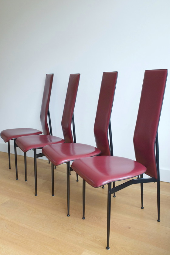 Image 1 of 4x Fasem S44 dining chairs