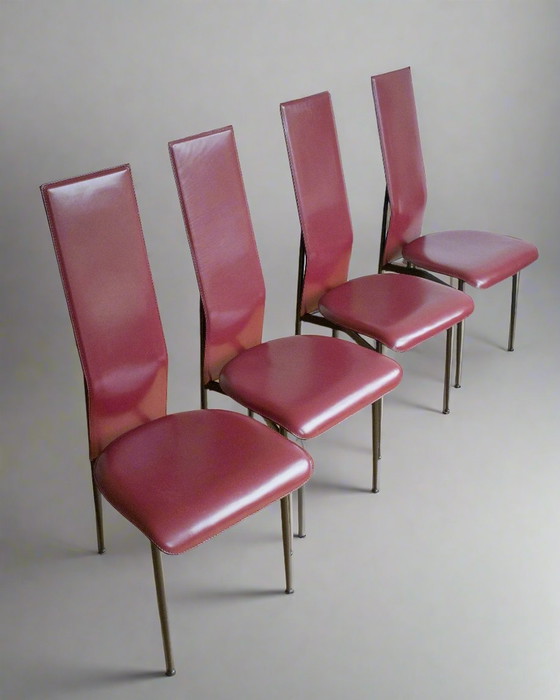 Image 1 of 4x Fasem S44 dining chairs