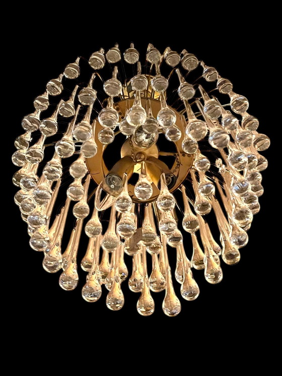 Image 1 of Vintage Xxl Teardrop Chandelier