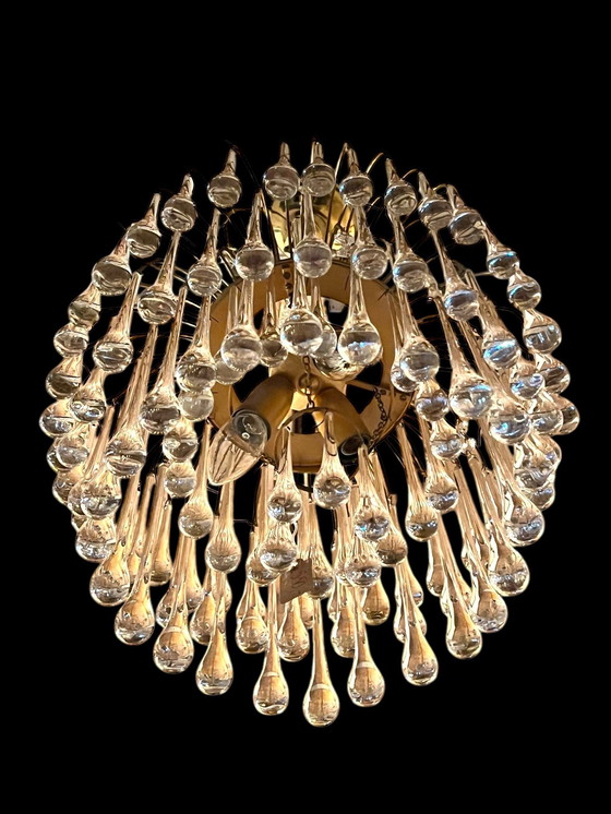 Image 1 of Vintage Xxl Teardrop Chandelier