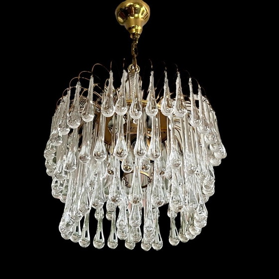 Image 1 of Vintage Xxl Teardrop Chandelier